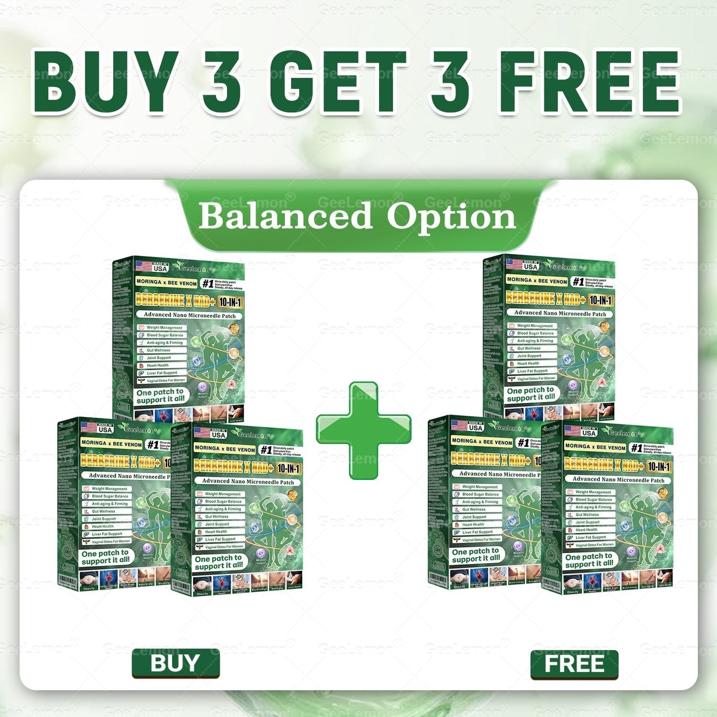 𝐎𝐟𝐟𝐢𝐜𝐢𝐚𝐥 𝐔𝐒 𝐒𝐭𝐨𝐫𝐞 🇺🇸  | 👩‍⚕️👩‍⚕️👩‍⚕️ 𝐆𝐞𝐞𝐋𝐞𝐦𝐨𝐧® Moringa · Berberine × NAD+ 𝟏𝟎-𝐢𝐧-𝟏 𝐀𝐝𝐯𝐚𝐧𝐜𝐞𝐝 𝐍𝐚𝐧𝐨 𝐌𝐢𝐜𝐫𝐨𝐧𝐞𝐞𝐝𝐥𝐞 𝐏𝐚𝐭𝐜𝐡 — 𝐎𝐧𝐜𝐞 𝐃𝐚𝐢𝐥𝐲, 𝐕𝐢𝐬𝐢𝐛𝐥𝐞 𝐑𝐞𝐬𝐮𝐥𝐭𝐬 𝐢𝐧 𝟕 𝐃𝐚𝐲𝐬