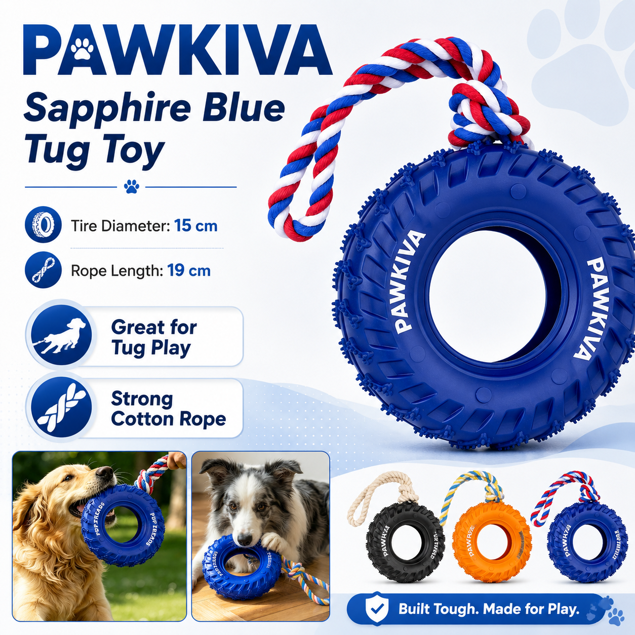 Rubber Tire Chew Toy