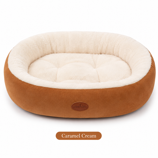 Warm Oval Pet Bed
