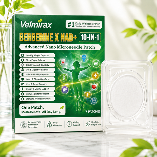 Moringa Berberine 10-IN-1 Advanced Nano Microneedle Patch