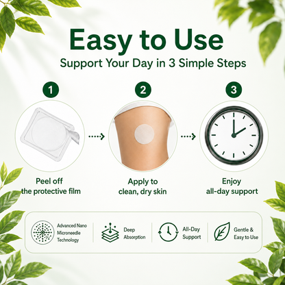 Moringa Berberine 10-IN-1 Advanced Nano Microneedle Patch
