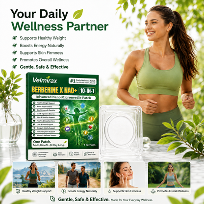 Moringa Berberine 10-IN-1 Advanced Nano Microneedle Patch