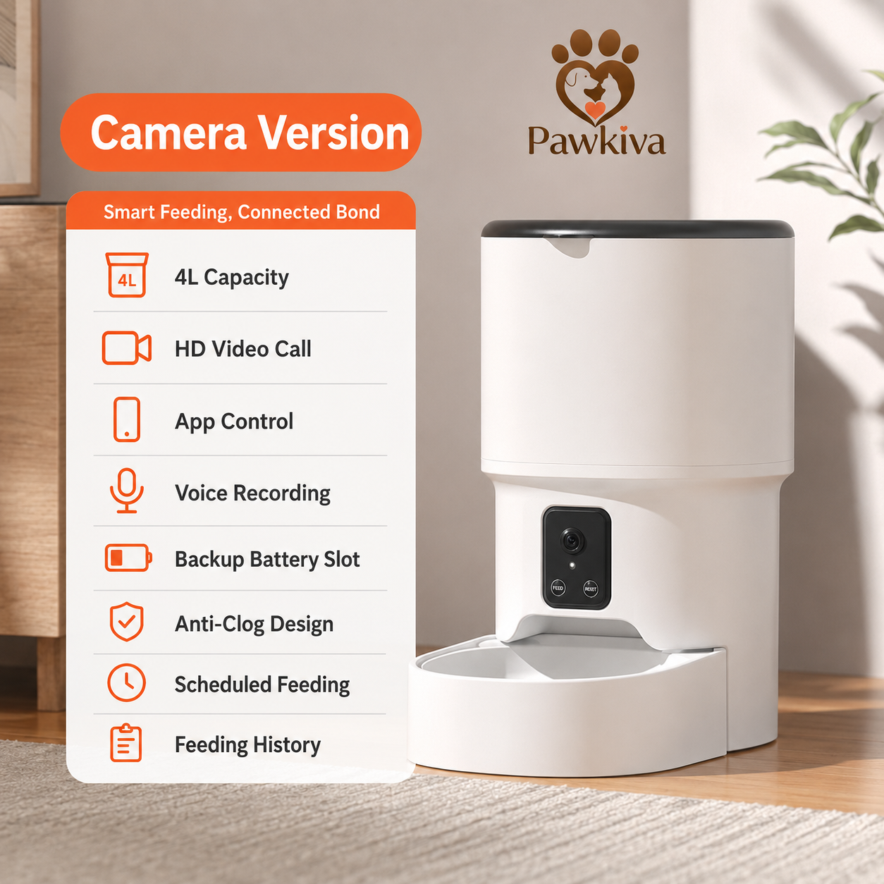 Smart WiFi Pet Feeder