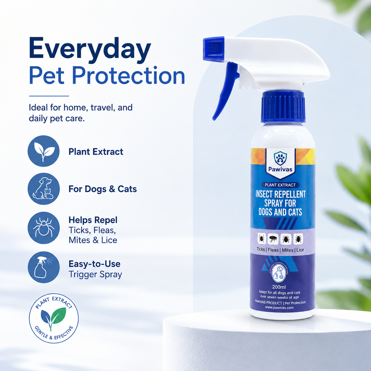 Pet Odor Spray & Shampoo