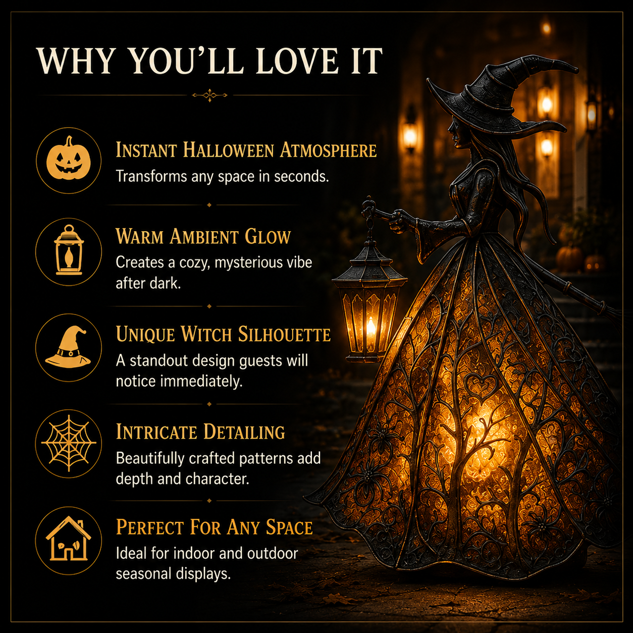Enchanted Witch Lantern