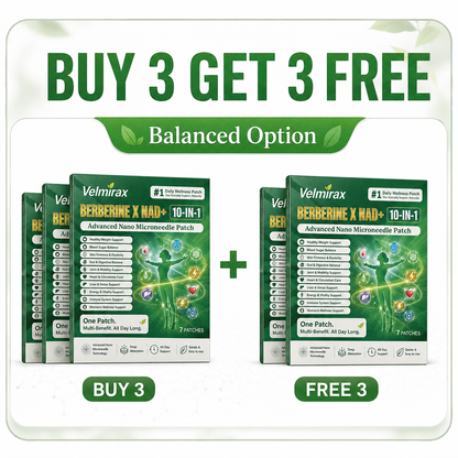 Moringa Berberine 10-IN-1 Advanced Nano Microneedle Patch