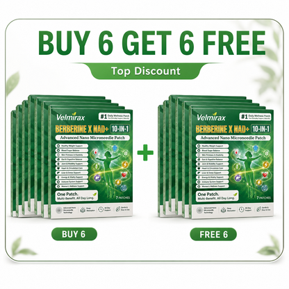 Moringa Berberine 10-IN-1 Advanced Nano Microneedle Patch