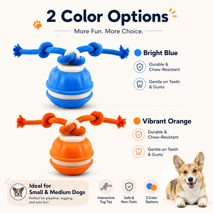 Pawivas™ Smart Rolling Tug Toy